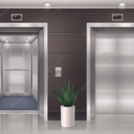 elevator-door-realistic-composition-with-elevator-hall-doors-front-view-with-side-post-home-plant-illustration_1284-62888