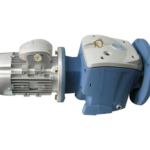 Ac-helical-gear-motor